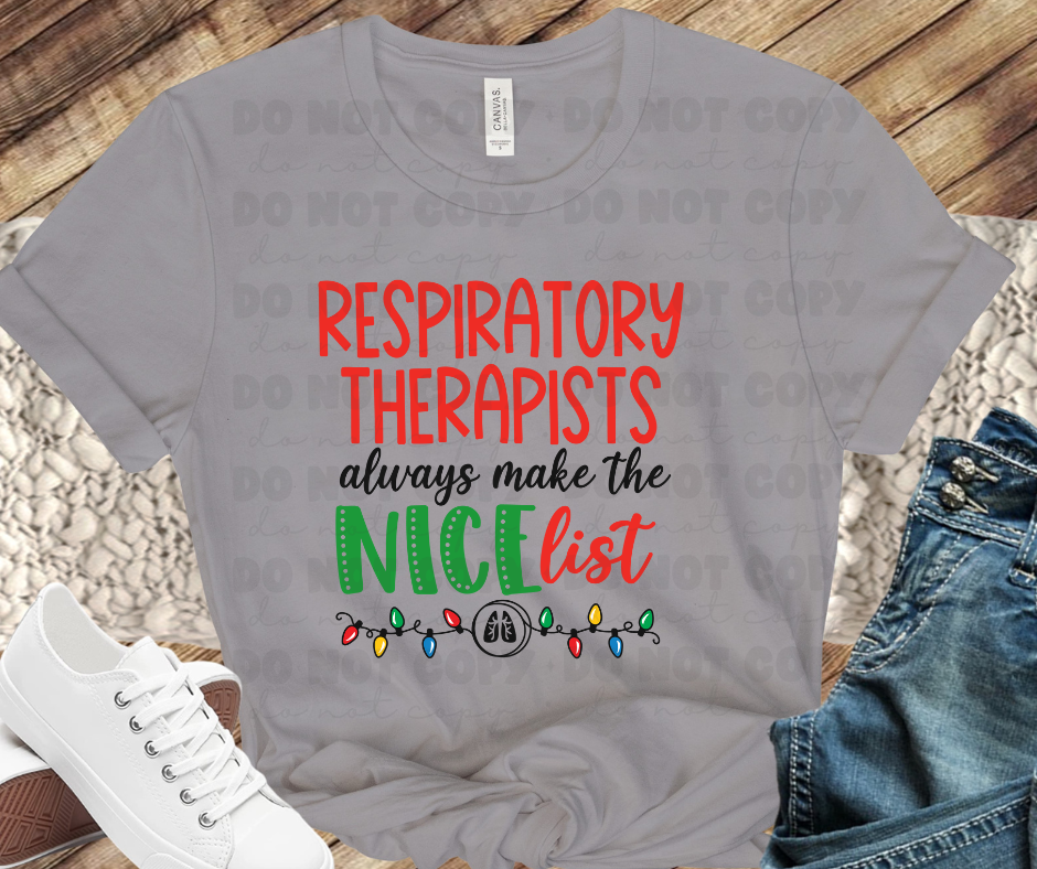 Respiratory therapists are always on the nice list