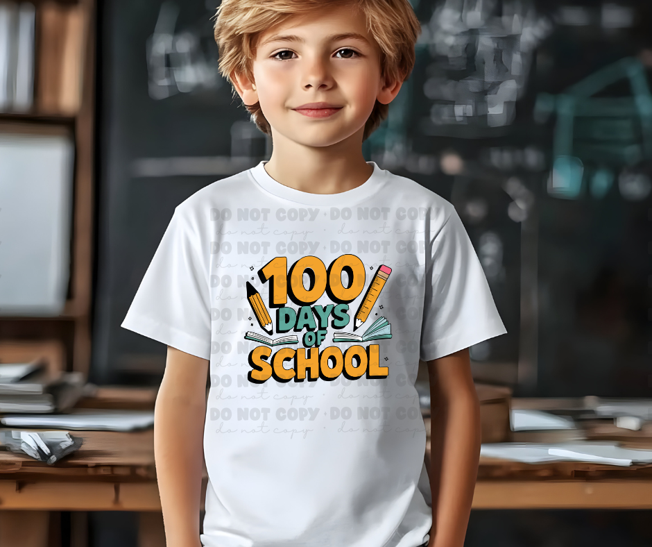 100 days of school pencils