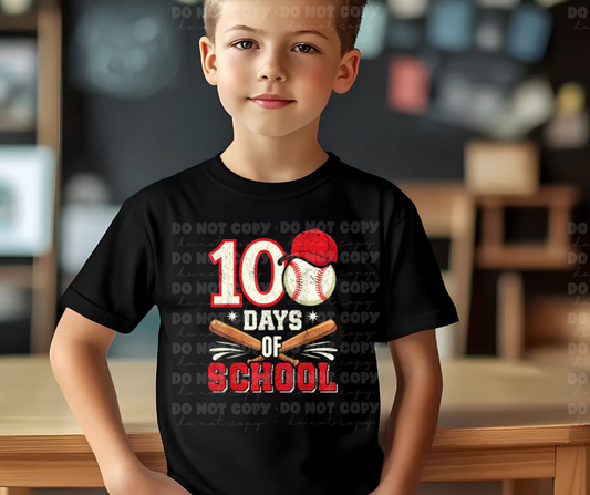 100 days of school baseball