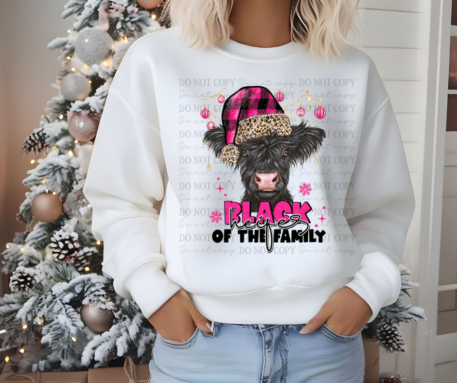 Black cow of the family