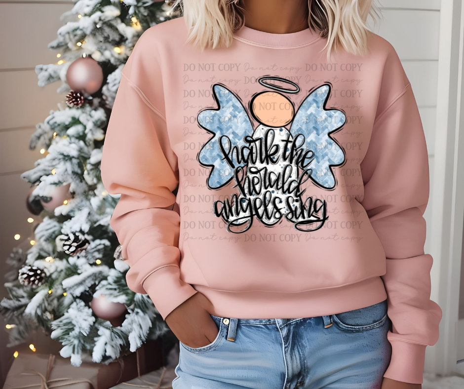 Hark the herald angels sing angel