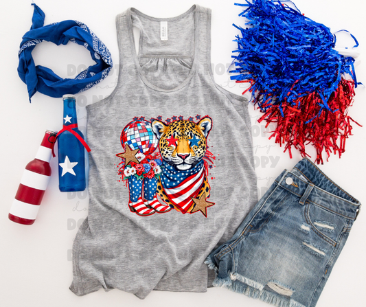 4th July lion and cowboy boots