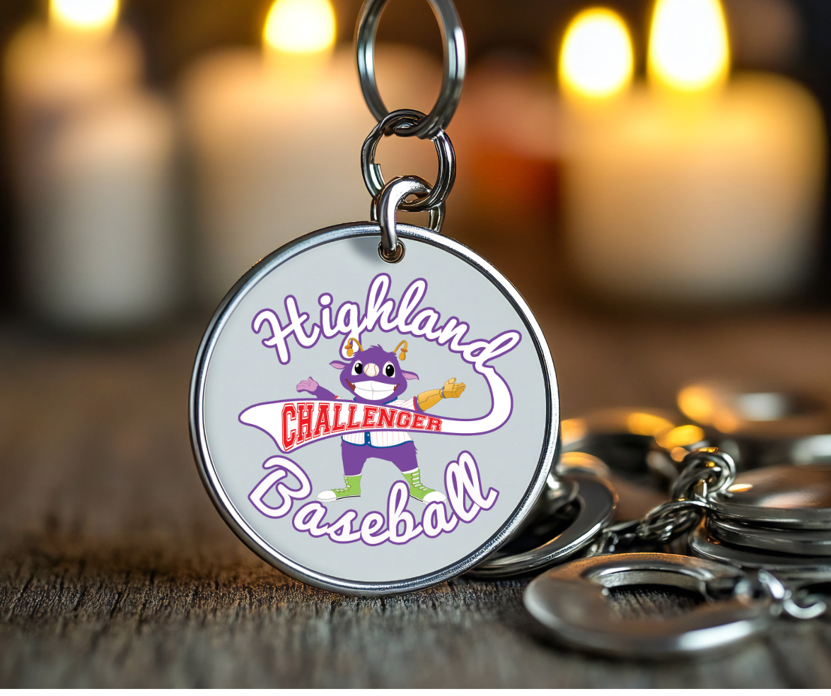 Highland challenger key ring