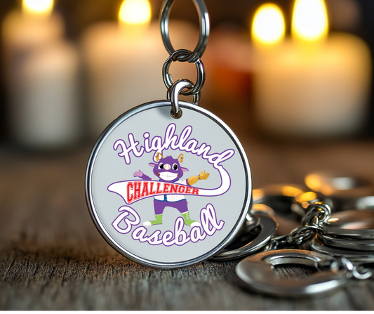 Highland challenger key ring