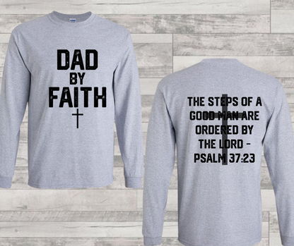 By faith dad (drop down menu)