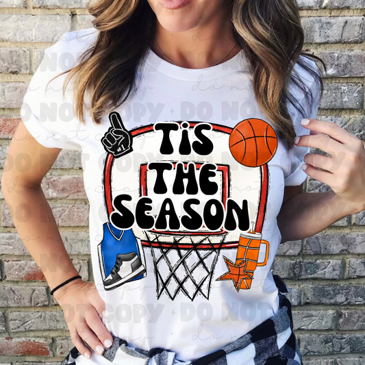 Tis The Season Basketball Tee