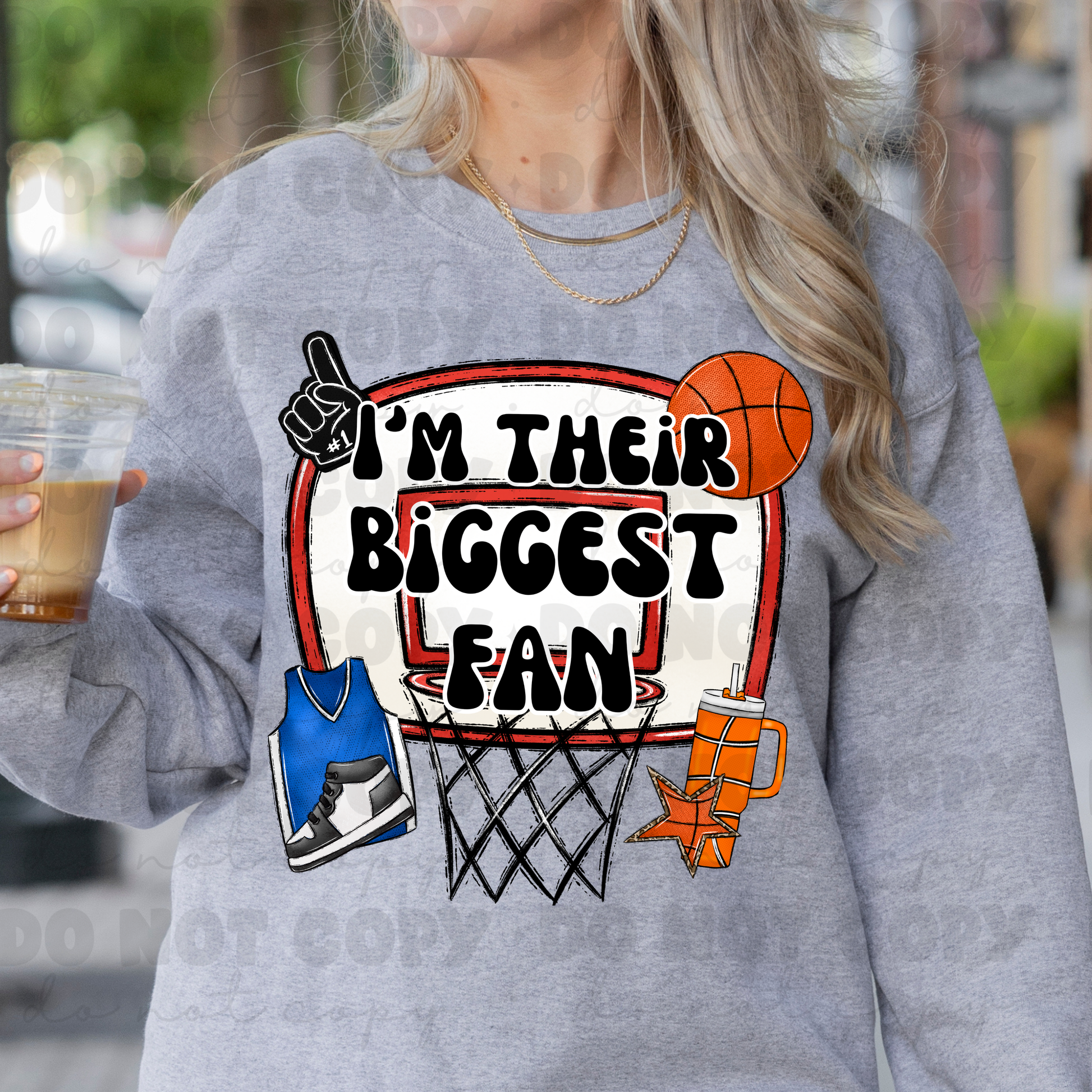 I’m Their Biggest Fan Basketball Tee