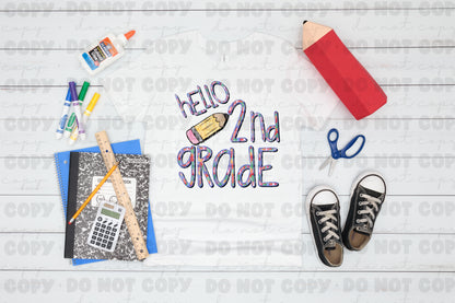 Hello Grades Polka Dot Pencil