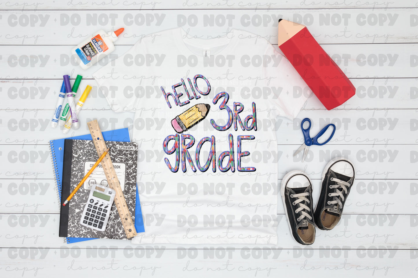 Hello Grades Polka Dot Pencil