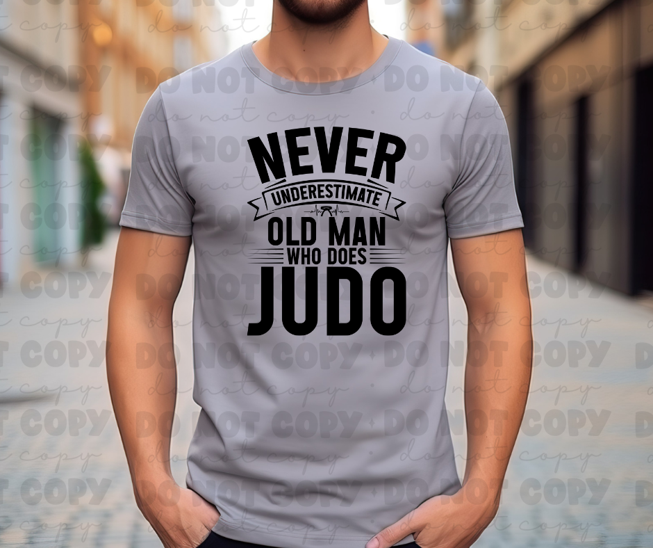 Never underestimate an Old Man that does Judo